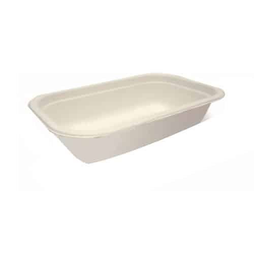 Vaschette per alimenti biodegradabili 1000 ml