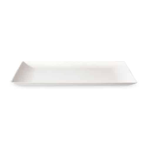 Vassoio per sushi in materiale biodegradabile e compostabile slim 27x9 cm