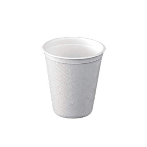 Bicchieri compostabili in polpa di cellulosa da 250 ml