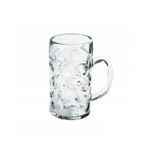 Boccale per Birra riutilizzabile trasparente da 500 cc