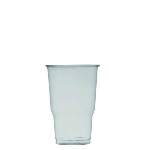 bicchieri da cocktail trasparenti biodegradabili personalizzati 335/250 ml