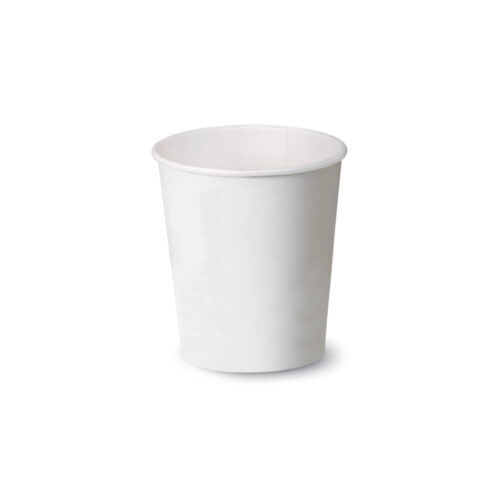 Bicchieri di carta bianchi e PLA 180 ml 100 pz