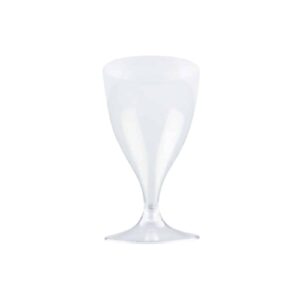Bicchieri trasparenti personalizzati da vino 200 ml compostabili