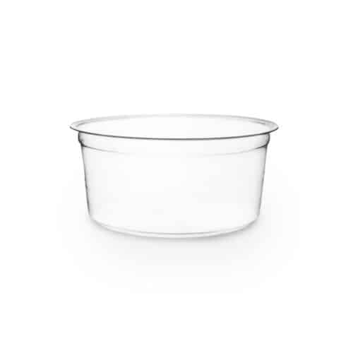 Contenitori personalizzati rotondi in bioplastica 350 ml 1000 pz