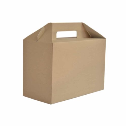 scatola doggy bag per asporto biodegradabile in cartoncino 26,5x12,8x18 cm