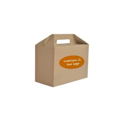 doggy bag biodegradabile personalizzata 26,5x12,8 cm h 18 cm