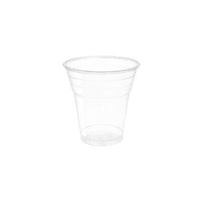 Bicchieri biodegradabili trasparenti da 200 ml 100 pz