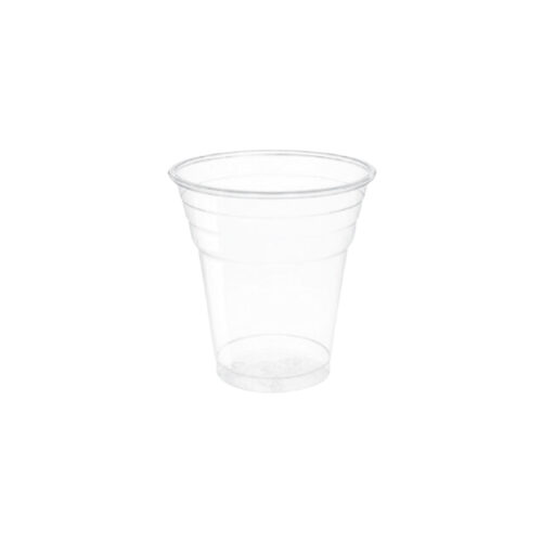 Bicchieri biodegradabili trasparenti da 200 ml 100 pz