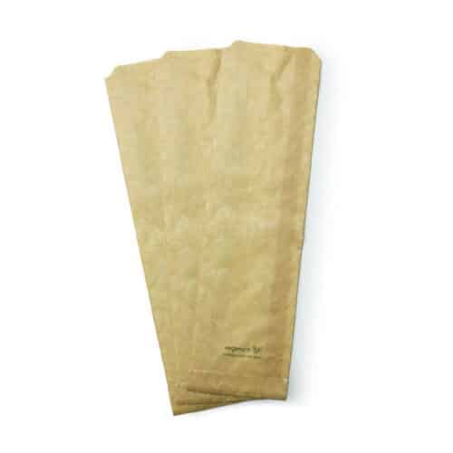 sacchetti di carta antiunto a doppio strato 35x10 cm