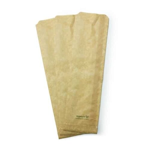 Sacchetti antiunto doppio strato in materiale compostabile per alimenti