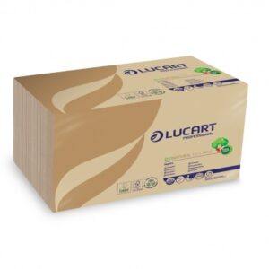 Tovaglioli Fiberpack 30x30 in color avana resistenti e morbidi