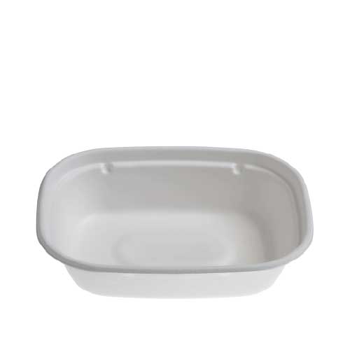Vaschetta in materiale compostabile in polpa di cellulosa da 900 ml