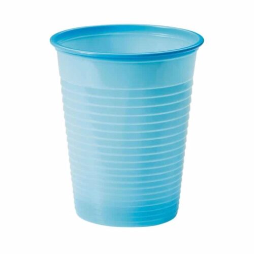 bicchieri compostabili azzurri