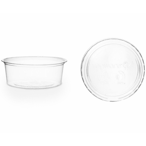 Récipient à sauce avec couvercle 60 ml