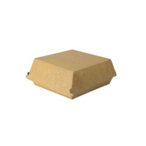 boîte burger en carton carré