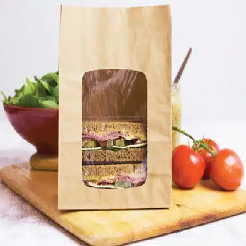 packaging per alimenti compostabile prodotto con materiali di origine vegetale