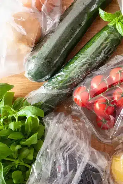 Packaging alimentare eco-friendly realizzato con materiali riciclati