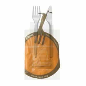 Bis posate di plastica compostabile economico a prezzi ingrosso
