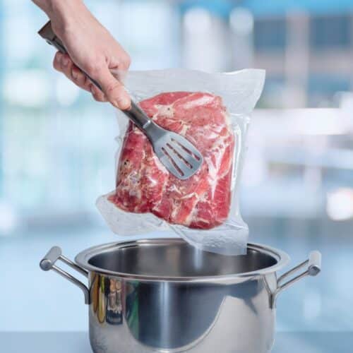 Buste sous vide compostabili plastic free