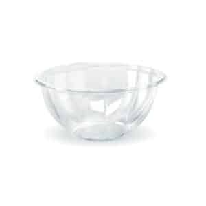 Coppa in materiale compostabile trasparente