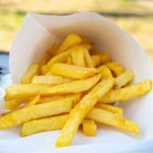 Cono in carta kraft per fritti