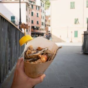 Cono in carta kraft per fritti compostabile