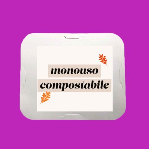 Coperchi per vaschetta in cartoncino compostabile