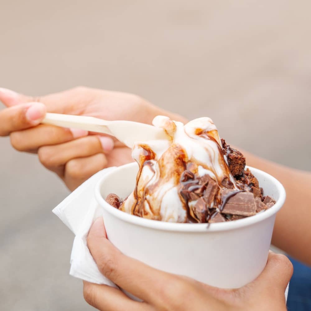 vaschetta per gelato a basso impatto ambientale