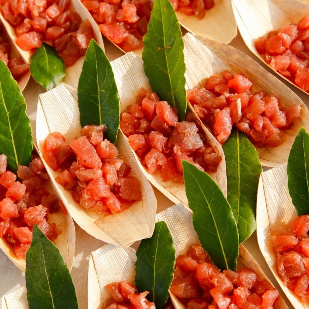 barchette piccole finger food