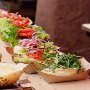 barchette per aperitivi finger food