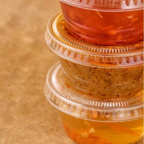 Bicchierini porta salsa