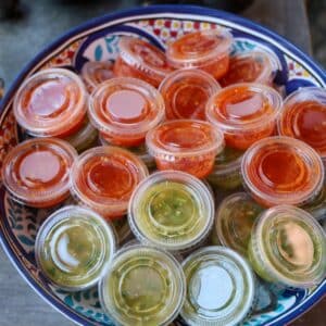 Bicchierini porta salsa compostabili