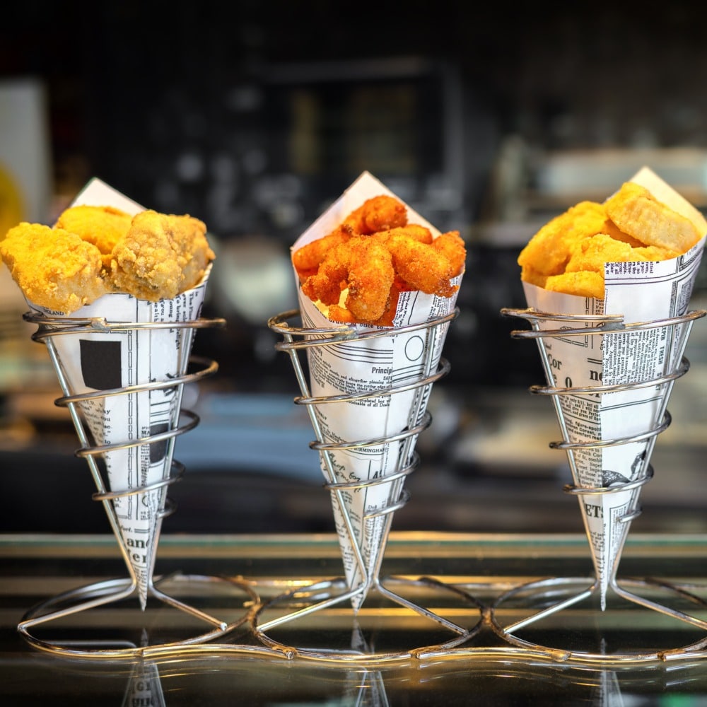 Cono per fritture in carta