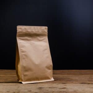 Sacchetti carta con zip compostabili