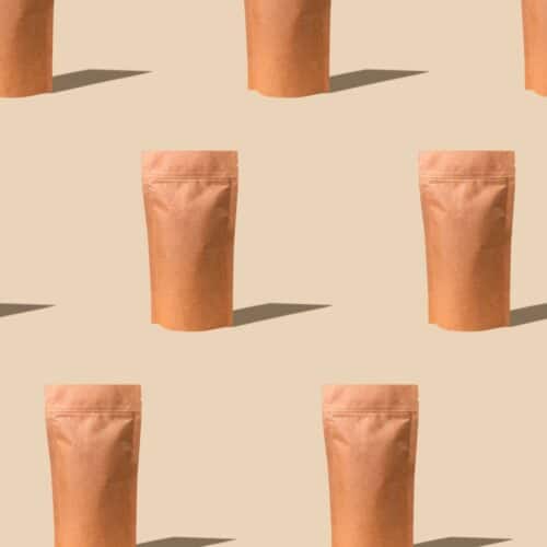 buste con chiusura a pressione compostabili medie