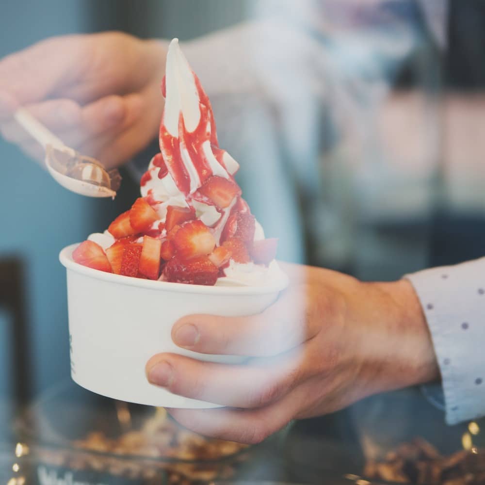 coppette di carta per gelato
