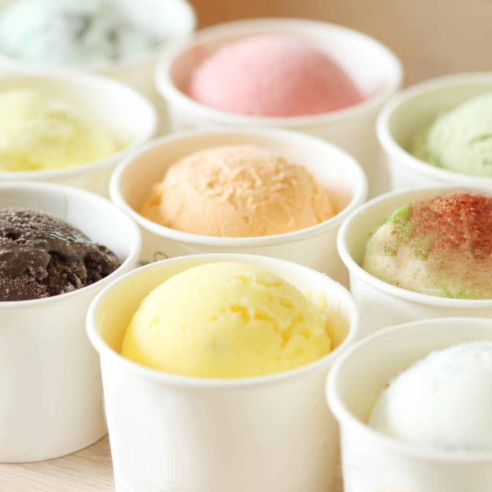 vaschetta per gelato a basso impatto ambientale
