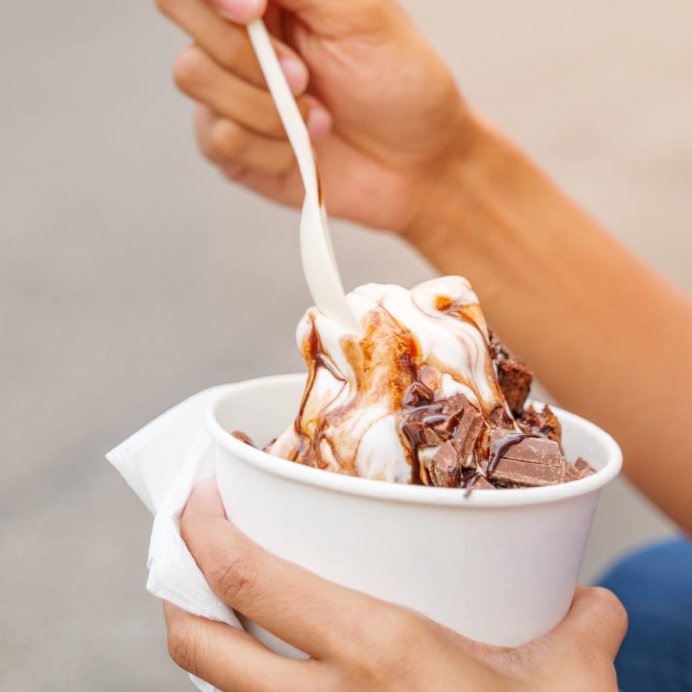 coppette di carta per gelato