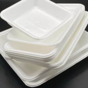 Vaschette in polpa con coperchio
