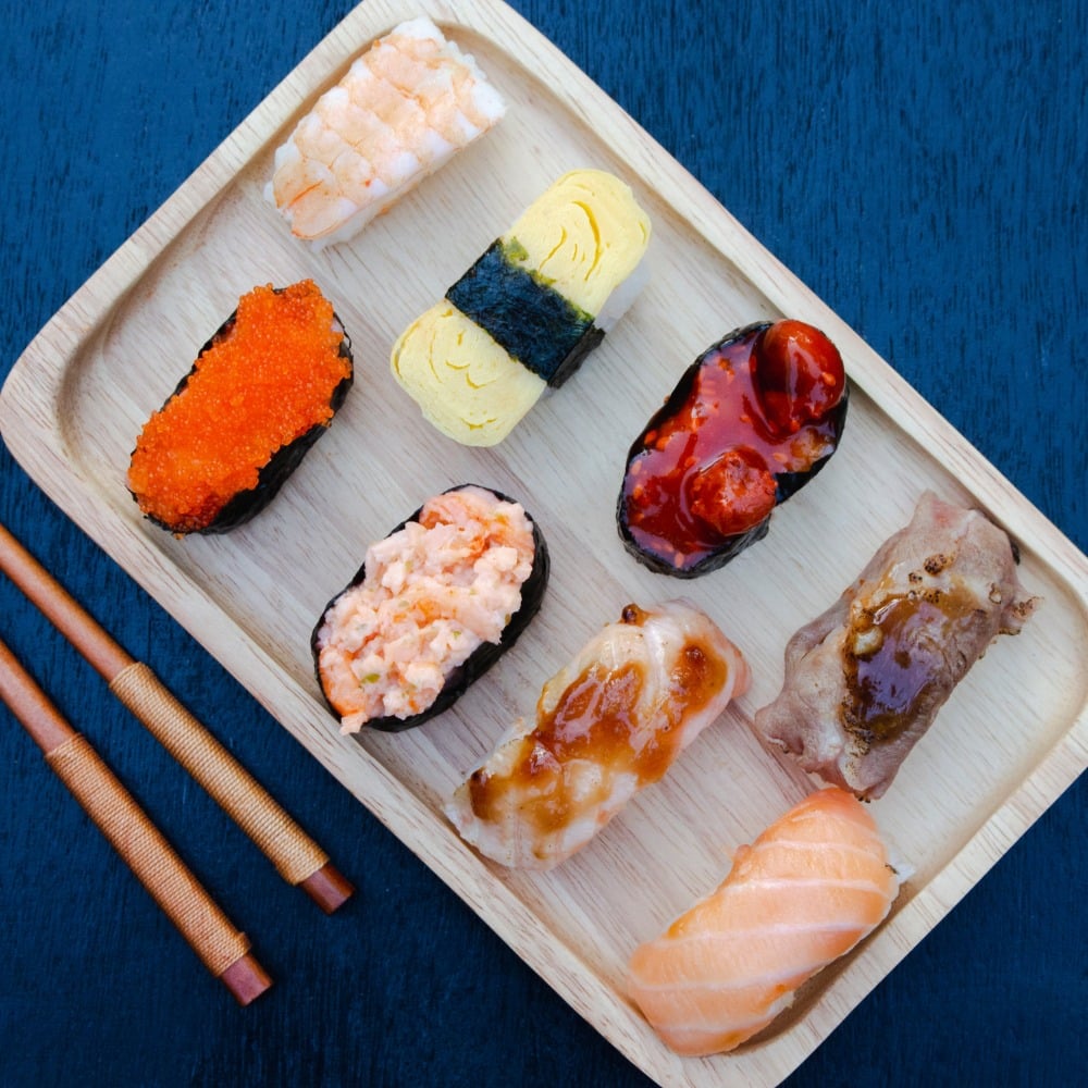 Vassoio Sushi in legno