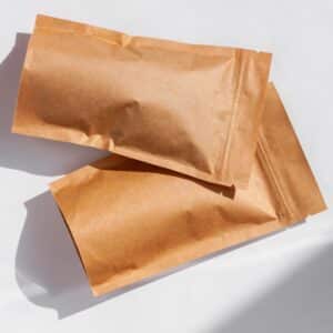 Buste compostabili con chiusura