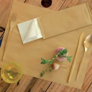 tovaglietta di carta paglia