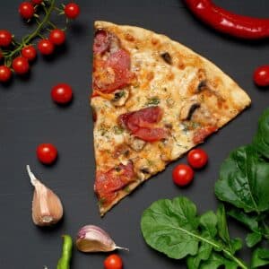 Piatti pizza triangolari