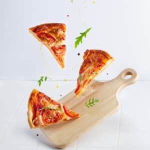Piatti pizza triangolari