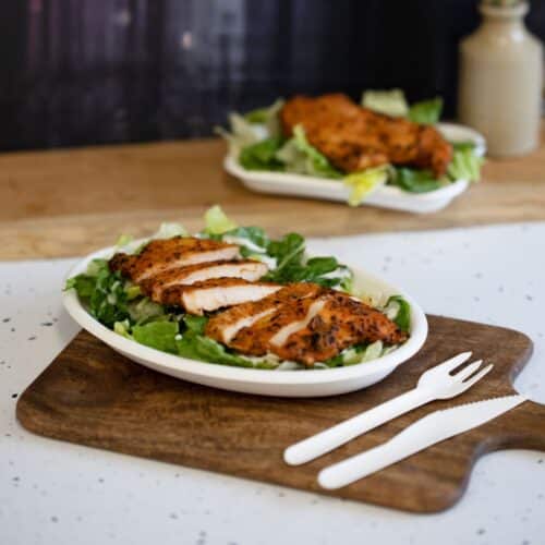 Piatti ovali plastic free
