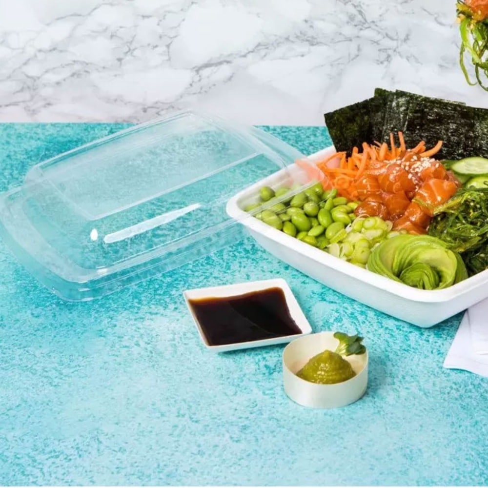 Piattini quadrati finger food monouso