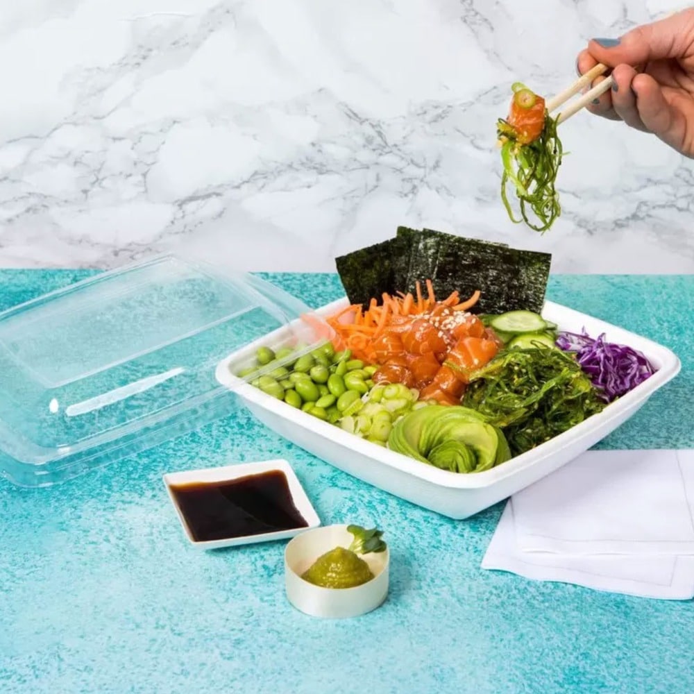 Piattini quadrati finger food usa e getta
