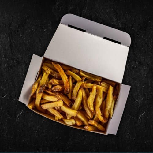 Scatole per fritti in cartoncino compostabili