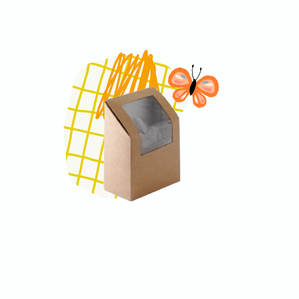 Scatolina street food compostabile