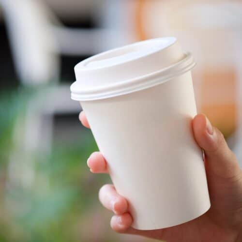 gobelets à cappuccino écologiques à emporter